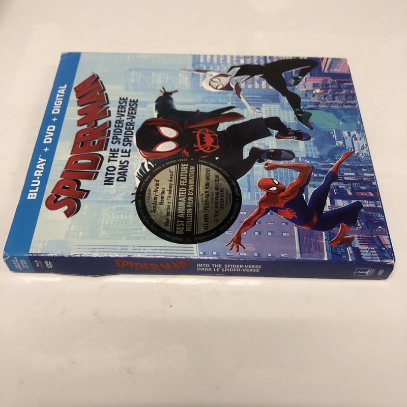 Spider-Man: Into the Spider-Verse (2018) Blu-ray/DVD • 2-Disc Set