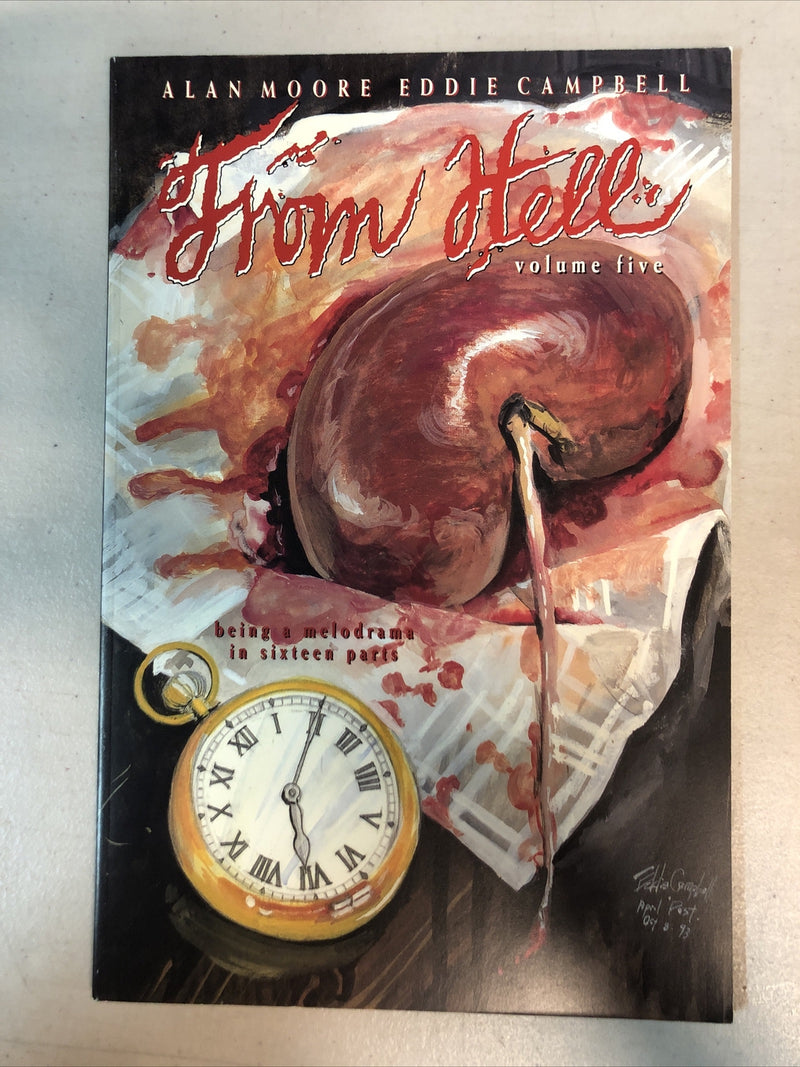From Hell (1994) #1-6 (VF/NM) Set Printings: 1st: #5,6 2nd:#2,3,4 3rd:#1