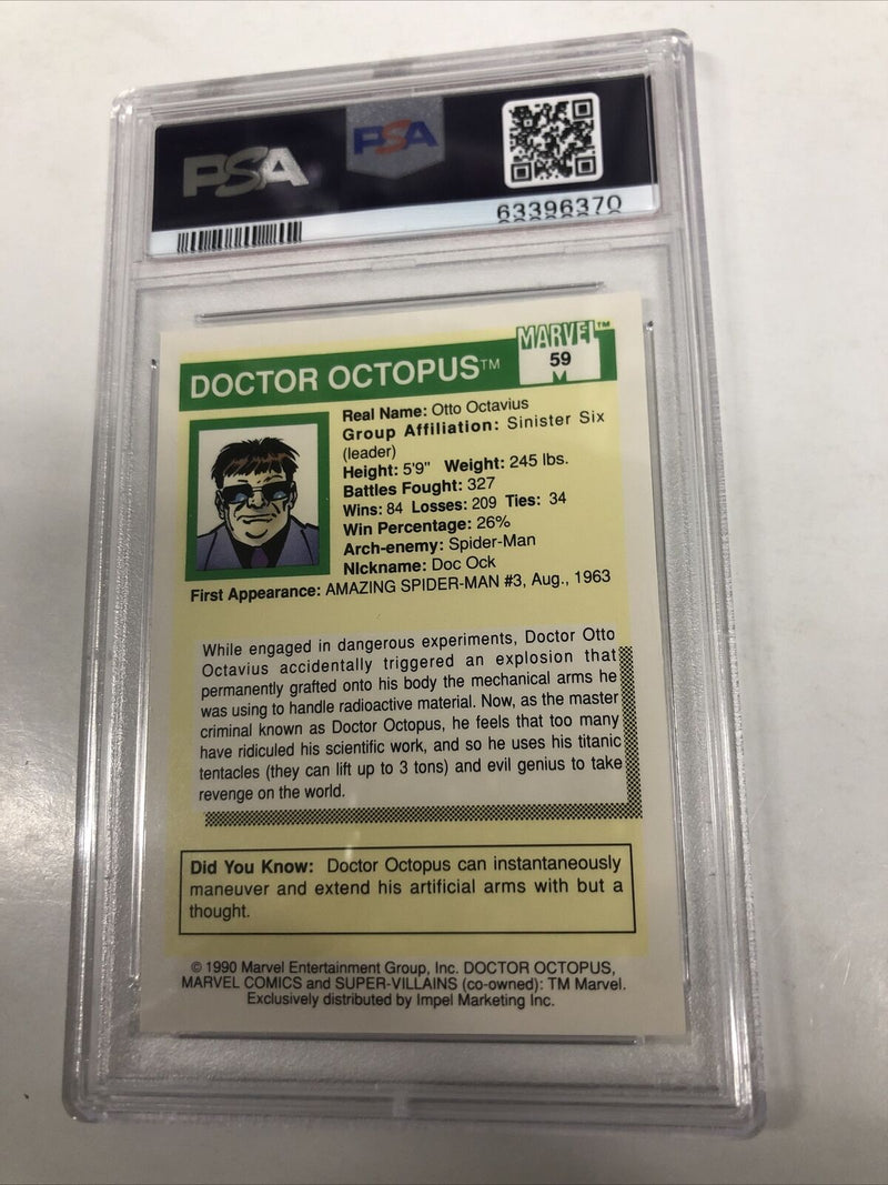 1990 Marvel Universe Super-Villains Doctor Octopus