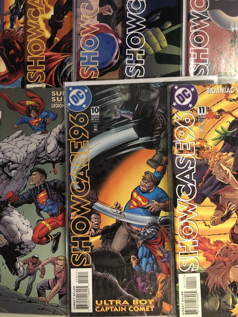 Showcase 93 (1996) Complete Set # 1-12 Missing #9 DC Comics • Supergirl•Superboy