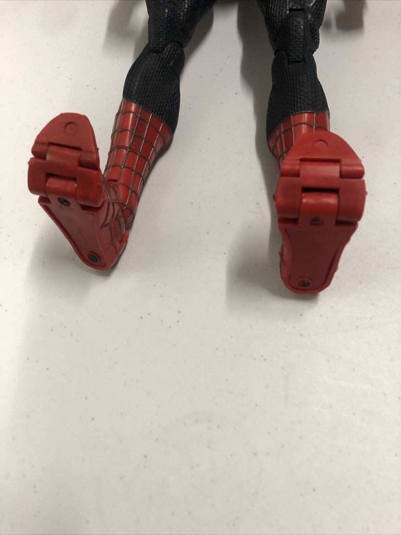 Spider-Man (2002) Marvel Legends • Super Poseable Spider Sense • Red & Black