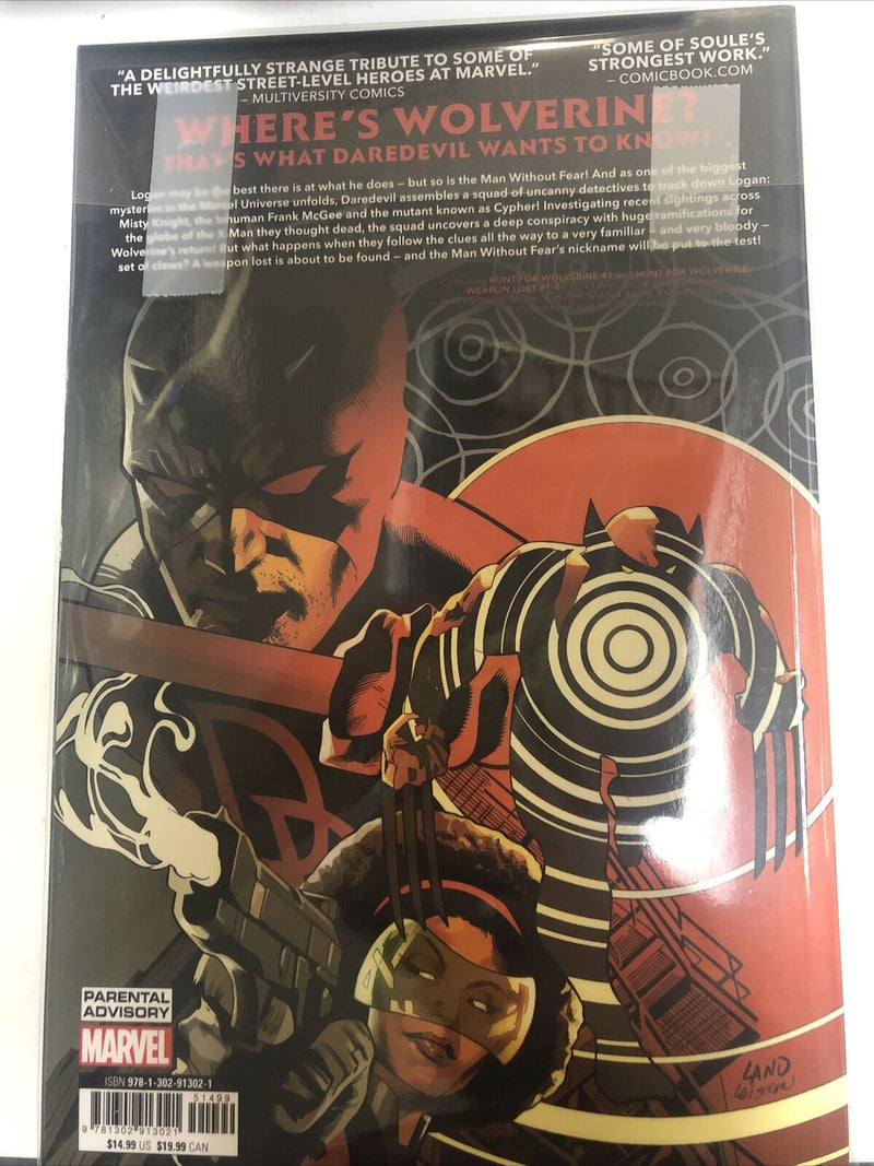 Hunt For Wolverine Weapon Lost (2018) Marvel TPB SC Charles Soule