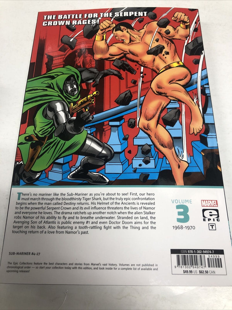 Namor The Sub-Mariner Who Strikes for Atlantis? (2022) Marvel TPB SC Thomas