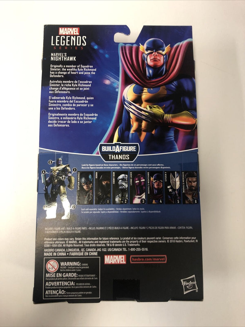 Marvel Legends Nighthawk Build A Figure Thanos (2018)