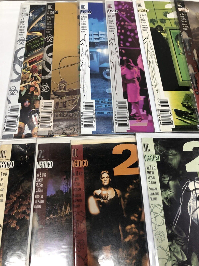 2020 Visions (1998) Set Issues # 1-12 • Missing Issues # 3 • DC Vertigo Comics