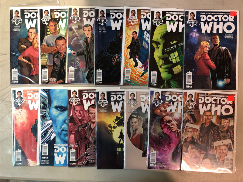 Dr. Who Ninth Doctor (2015) #1-5 + Ongoing #1-15 (VF/NM) Complete Sets Titan