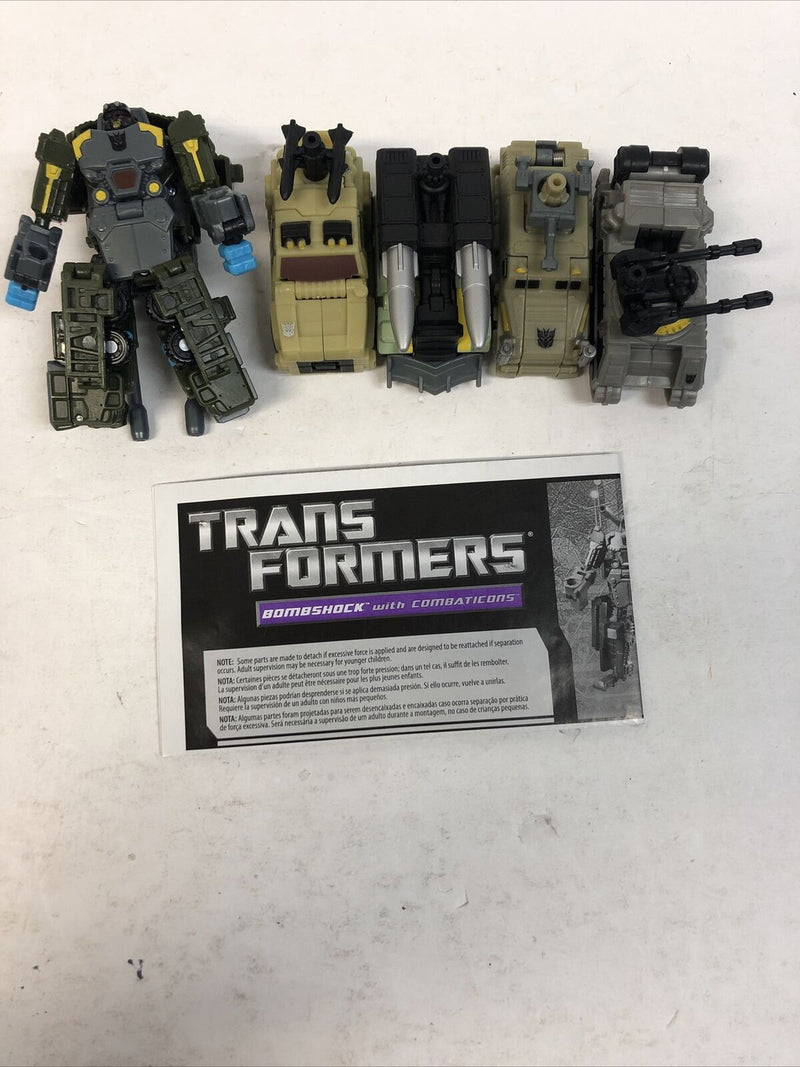 TransFormers Power Core Combiners BOMBSHOCK with Combaticons 2010 Complete Mint