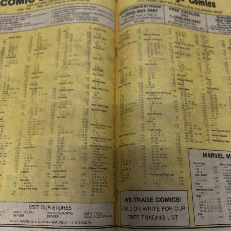 Marvel Team-Up Spider-Man And Fantastic Four (1983)