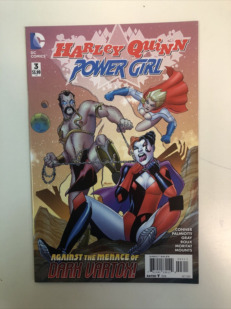 Harley Quinn Power Girl (2015) Complete Mini Set