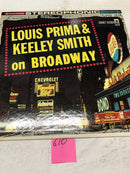 Louis Prima & Keeley Smith On Broadway Vinyl LP Album