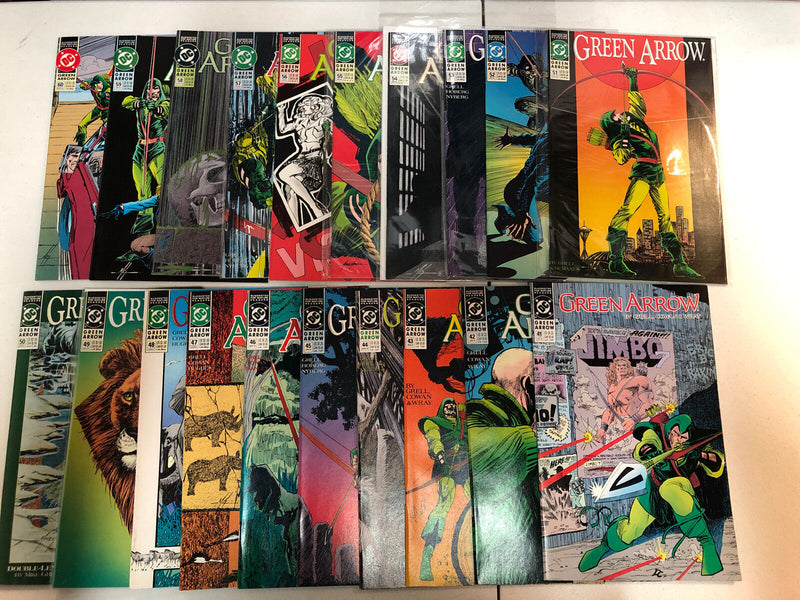 Green Arrow (1988) #1-62, Annual #1 2 3 (VF/NM) Complete Sequential Run Set DC