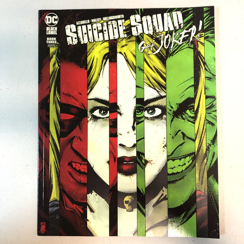 Suicide Squad Get Joker! (2022) Book 3 + Variant By Azzarello Mag DC Black Label