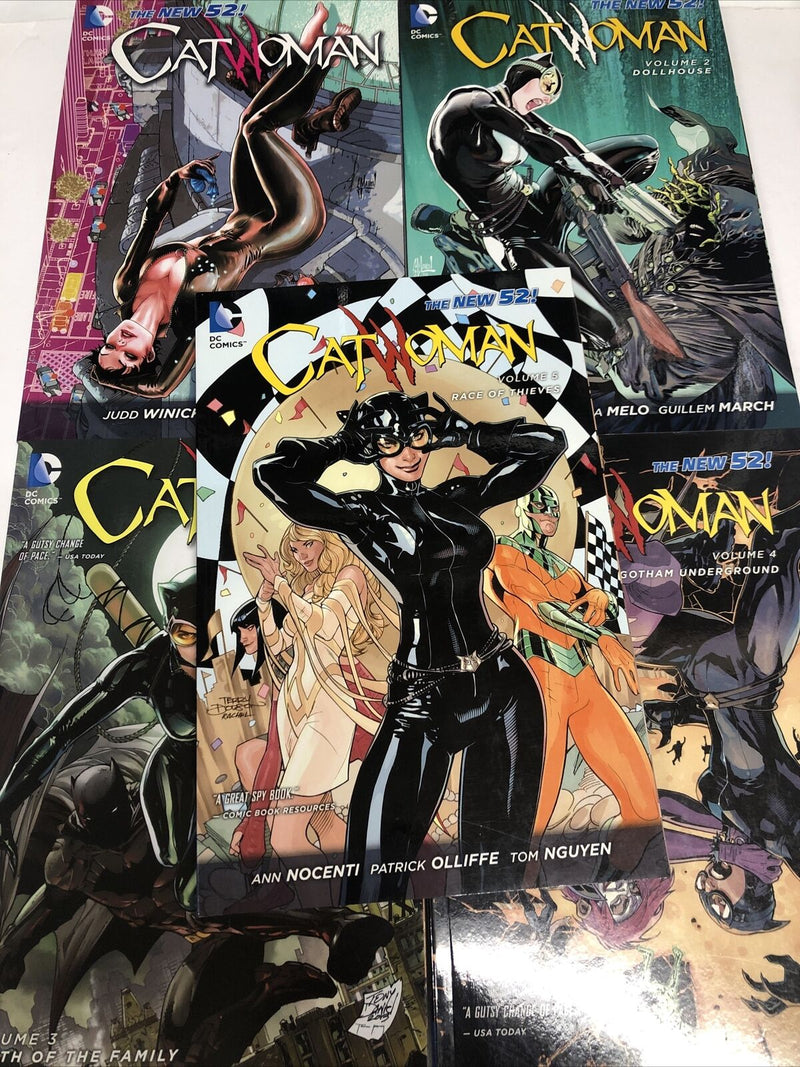 Catwoman Vol.1-5 (2014) DC Comics TPB SC Ann Nocenti