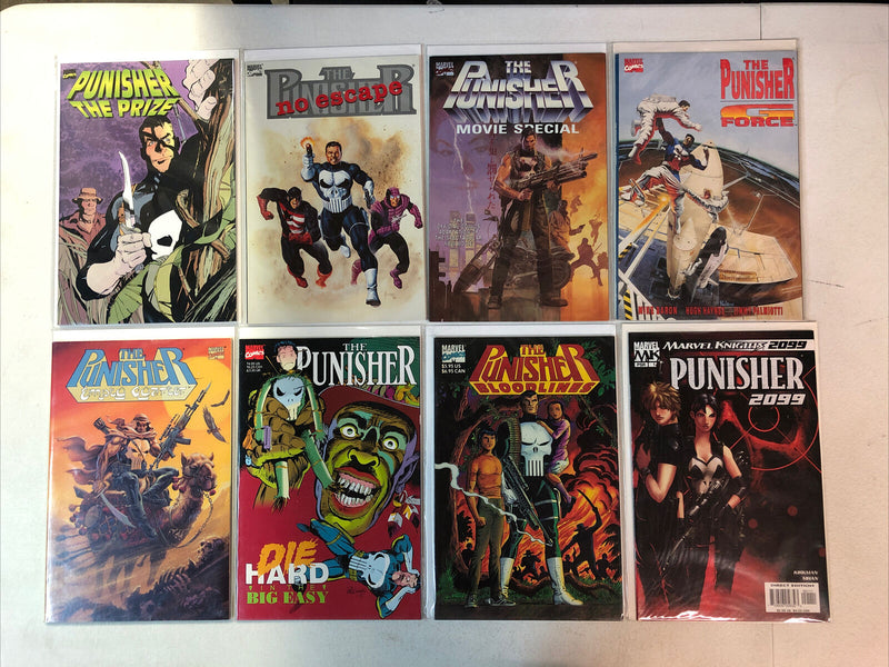 The Punisher Lot Of 8 One-Shots (VF/NM) Complete Set Empty Quarter No Escape