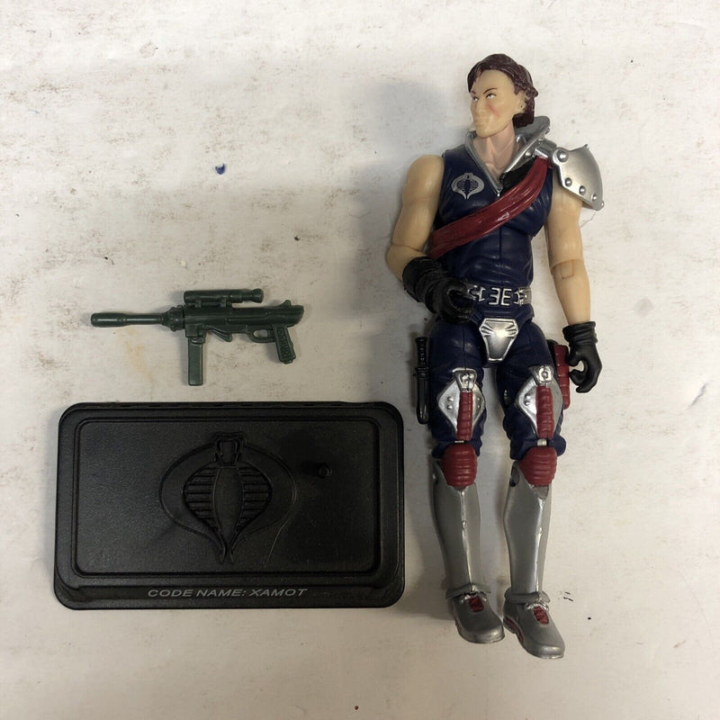 GI JOE XAMOT ACTION FIGURE 2008 V6 G.I. JOE COMIC PACK complete mint