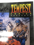 Tempest Comics (1994) 1 (FN/VF) Variant • Signed Gonzales • Tran • Ghori• Reyes+