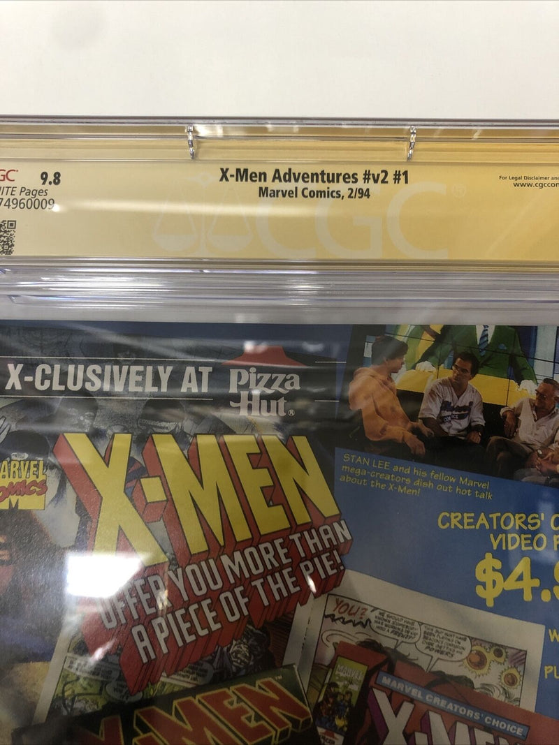 X-Men Adventures (1994) # v2# 1 (CGC 9.8 SS) Signed Ralph Macchio * Census = 1