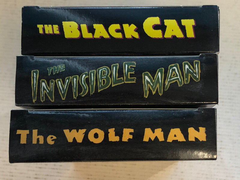 The Invisible Man,The Wolf Man,The Black Cat Classic|Collection (1998-1999)VHS