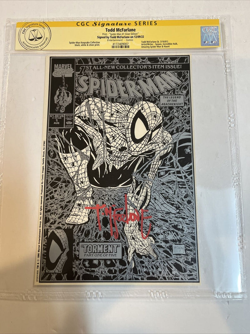 Spider-Man Keepsake (1990)