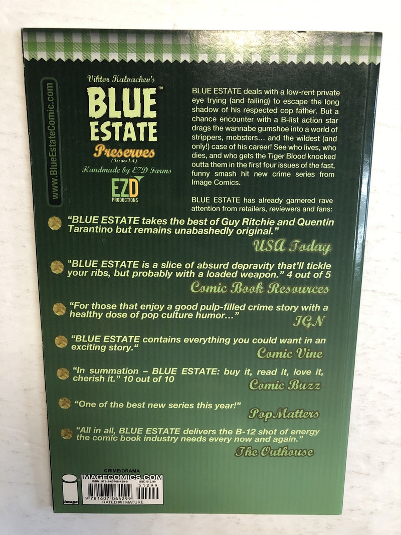 Blue Estate Volume 1 | TPB Paperback (NM)(2011) Viktor Kalavachev