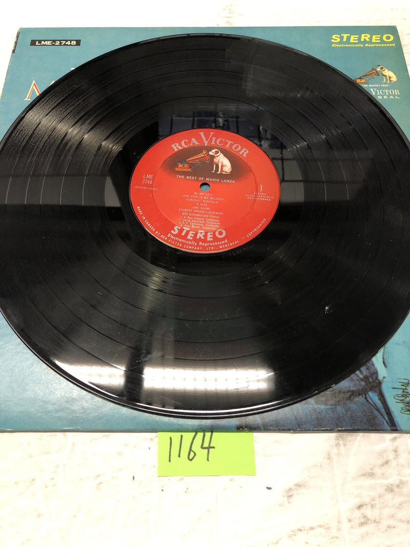 Mario Lanza The Best Of  Vinyl LP Album
