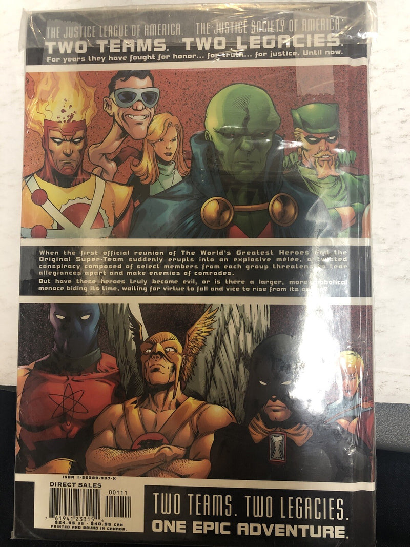 JLA JSA Virtue And Vice (2002) Dc Comics TPB HC Geoff Johns