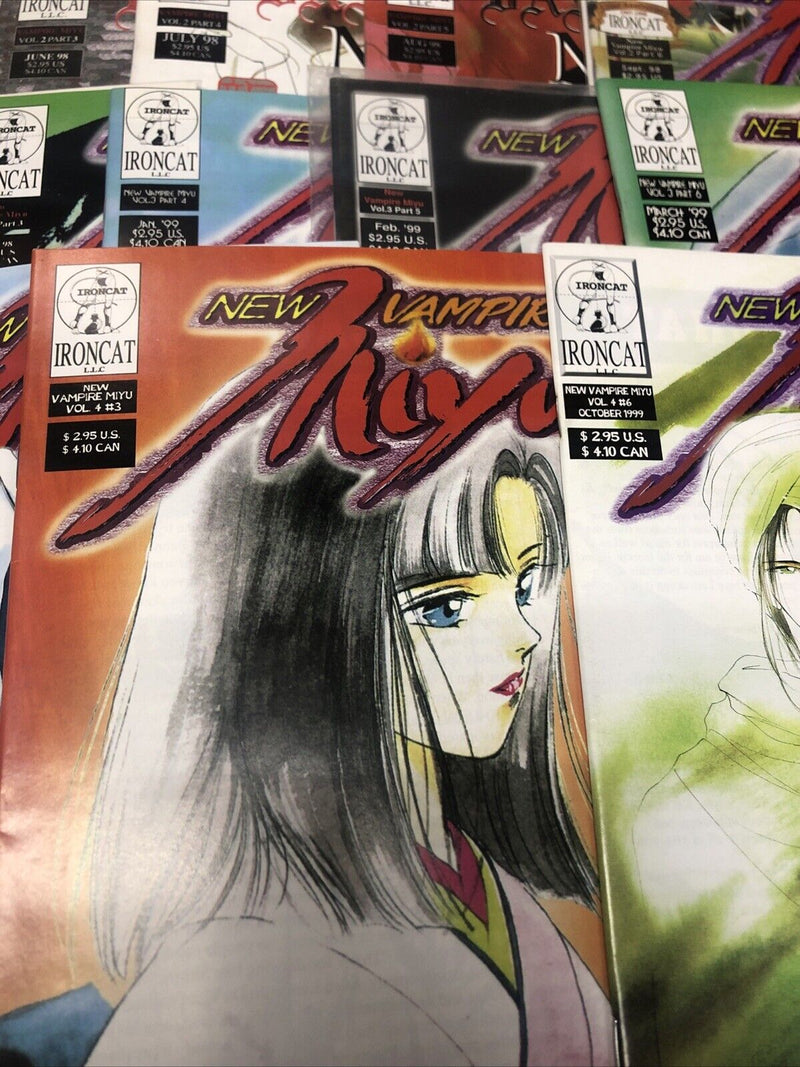 New Vampire Miyu Vol #1-4 Missing Issueu #5 From Vol #1 & Issue #4-5 Of Vol #4
