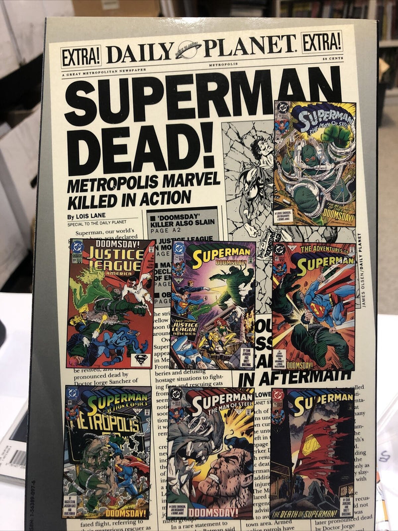 The Death Of Superman (1993) DC Comics TPB SC Dan Jurgens