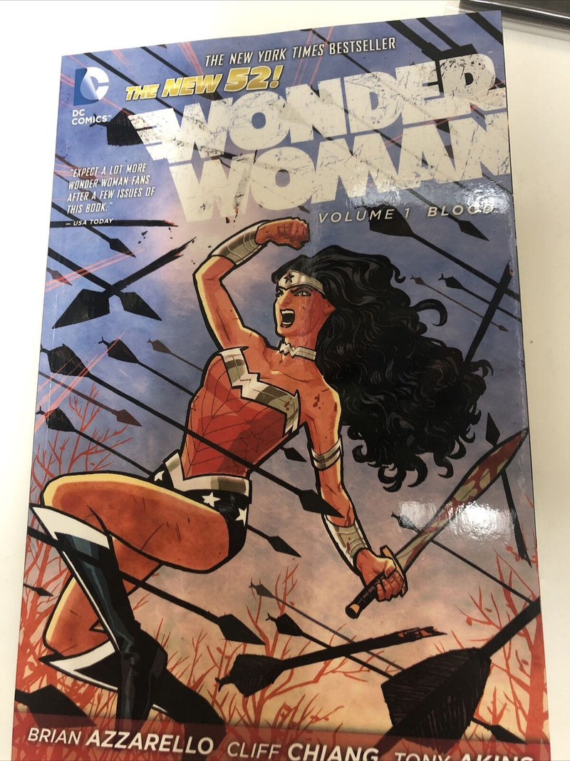 Wonder Woman Vol.1 Blood (2012) DC Comics TPB SC Brian Azzarello