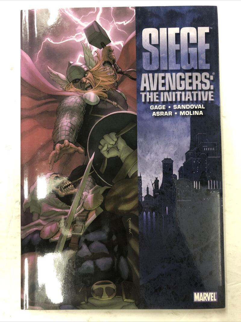 Siege Avengers The Initiative By Christos Gage (2010) HC Marvel Comics