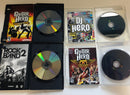 PS 2 & 3 Rock Band Guitar Hero Instruments & Game bundle (No Dongle Or Dj Mixer)