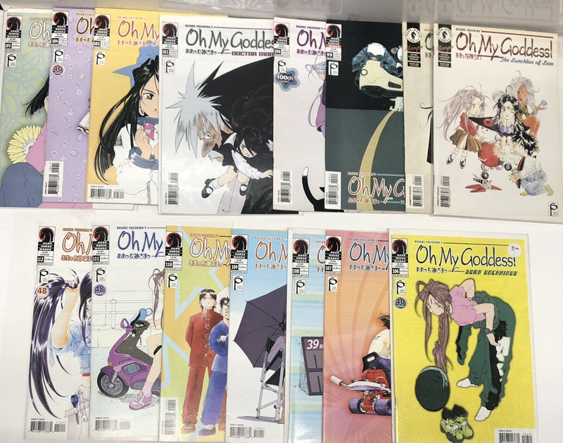 Oh My Goddess ! (2003) Lot Of 92 Comics • Dark Horse • Kosuke Fujishima • Lewis