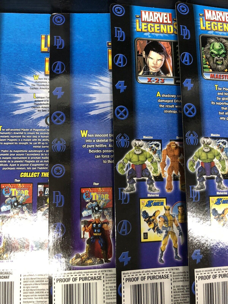 Marvel Legends (2003) Dossier • Cards • Made In China • Various • Series 3