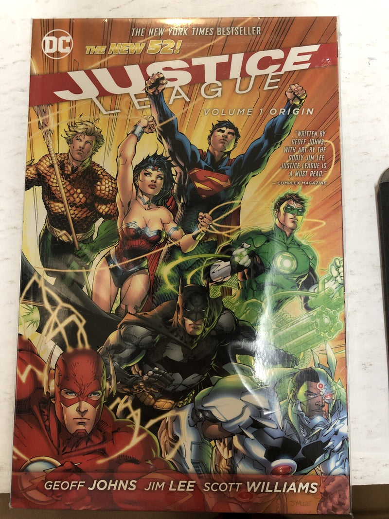 Justice League Vol.1: Origin (2013) Dc Comics TPB SC Geoff Johns