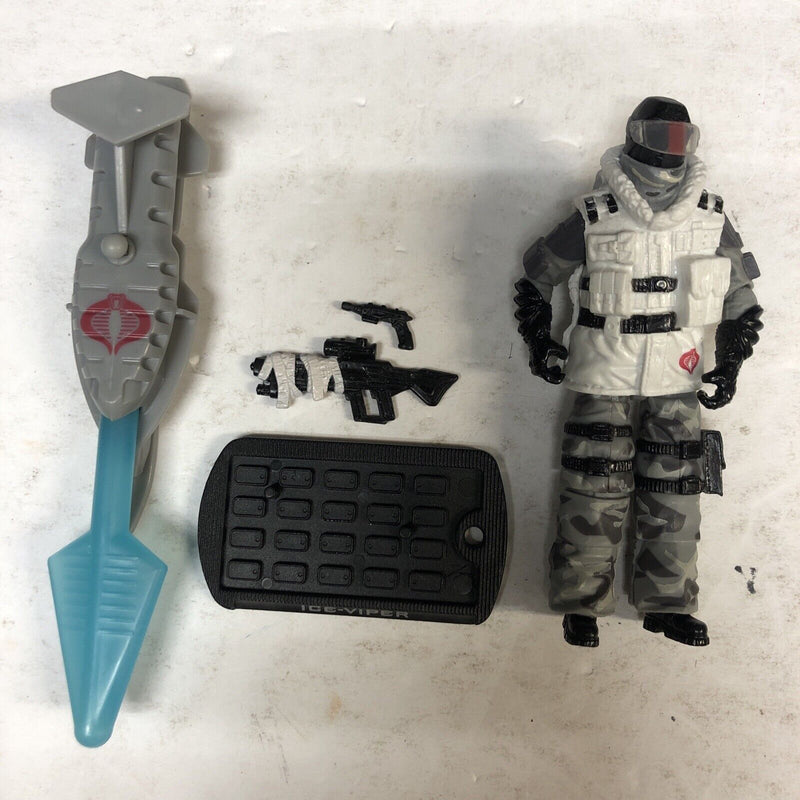 2009 GI Joe Rise of Cobra Ice Viper v3 Complete Mint