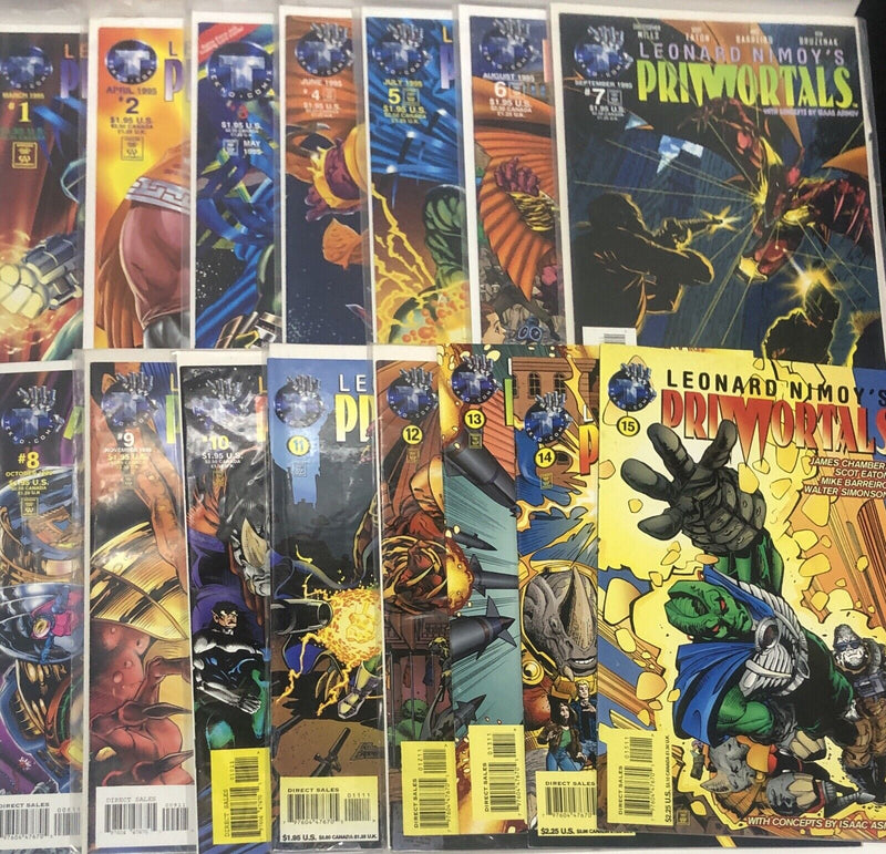 Leonard Nimoy’s Primortals (1996) Set Issue