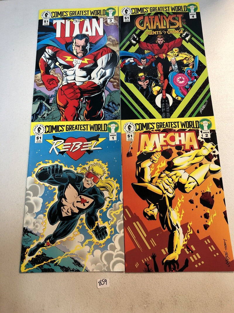 Comics’ Greatest World 4 separate series (1994) (VF/NM) Complete Set Lot Run