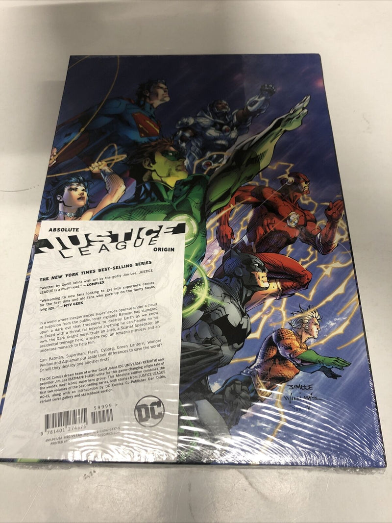 Absolute Justice League: Origins Vol.1 (2017) DC Comics| HC- Brand New- Sealed