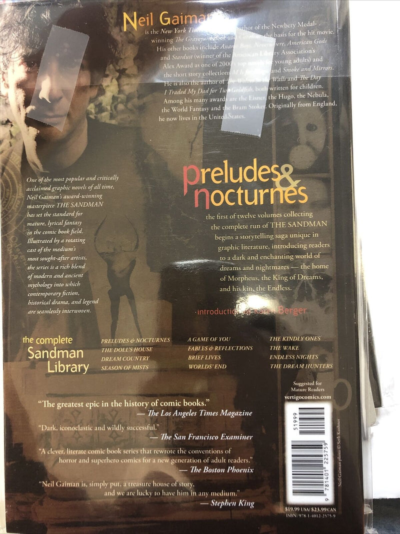 The Sandman Vol.1 Preludes& Nocturnes (2014) Vertigo TPB SC Neil Gaiman