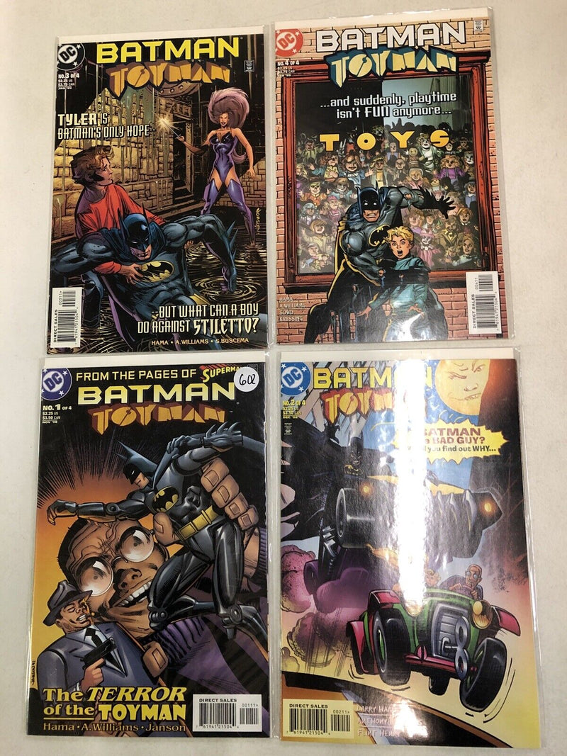 Batman Toyman (1998) 1 2 3 4 1-4 (VF/NM) Complete Set