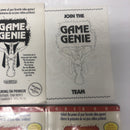 Game Genie (1990) Video Game Enhancer •Camerica Corp • Made In Taiwan • Cidebook
