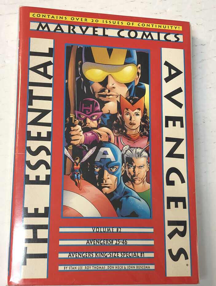 Avengers Essential Vol 2 TPB Softcover (2000) Stan Lee | Thomas