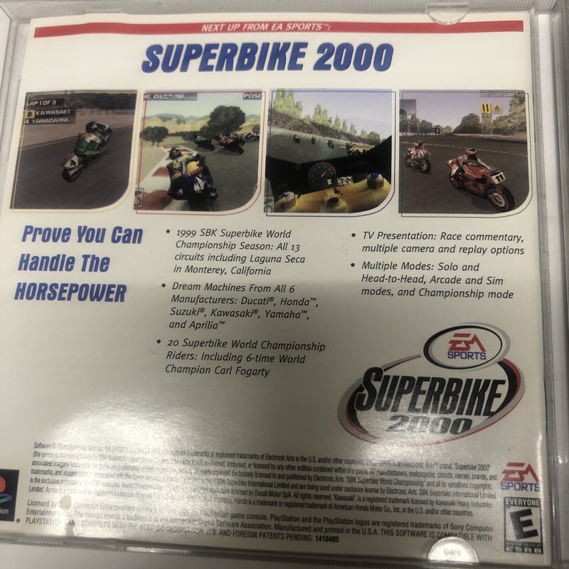 Triple Play 2001 • Sony PlayStation 1 (2000) • Go Yard • EA Sports • Big League