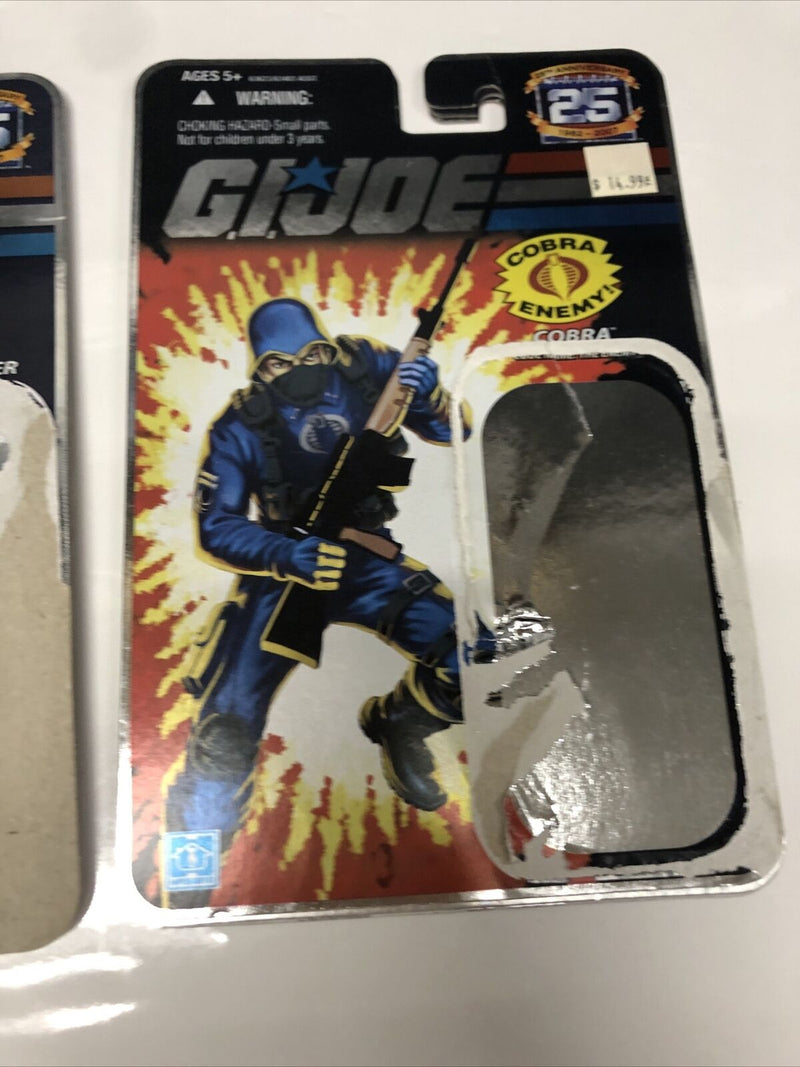 GI Joe (2007) Dossier • Cards • Made In China • 25th Anniversary