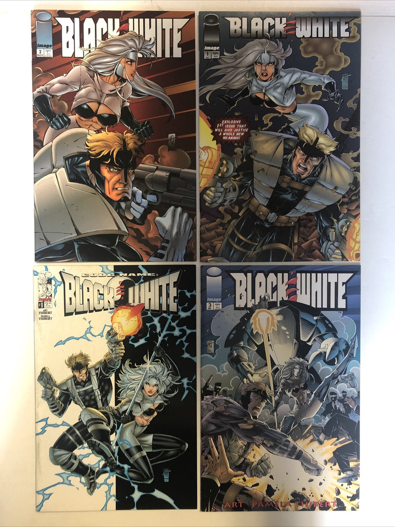 Black & And White (1994) 1-3 + one-shot (VF/NM) Complete Set