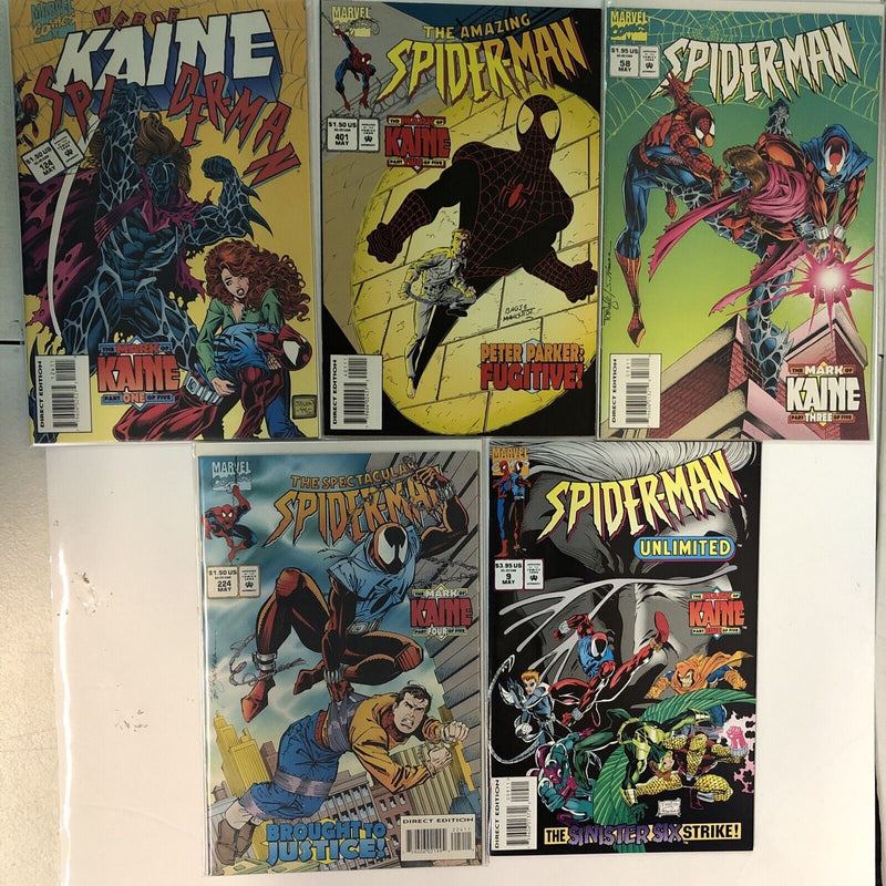 Spider-Man: The Mark Of Kaine (1995) Complete Set