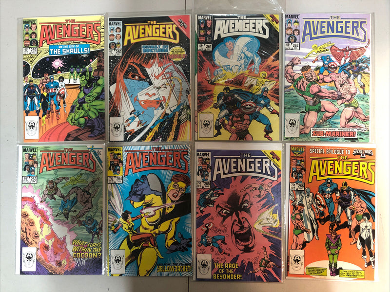 Avengers (1984) #251-300 Missing 281 Annual #14-17 (VF/NM) (257 VF) Set Lot Run