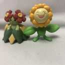 Pokemon Authentic Tomy Sunflora And Bellossom Figures Vintage CGTSJ Nintendo