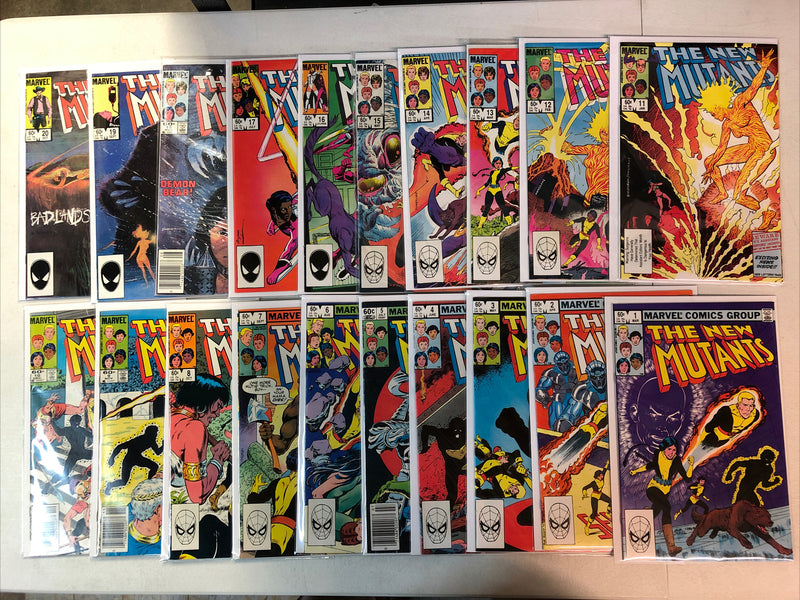 New Mutants (1982) Set # 1-100 Missing # 14 • Annuals # 1-7 + 2 Special (VF/NM)