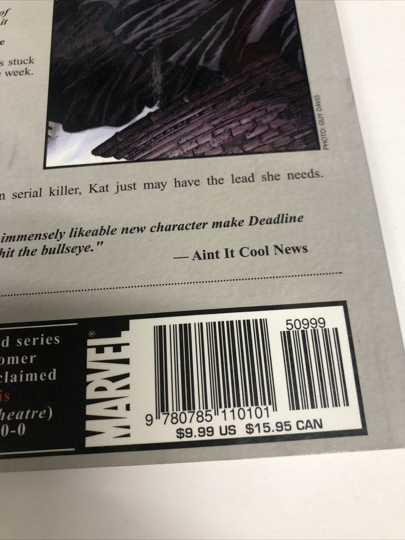 Deadline  (2002) Marvel TPB SC Guy Davis